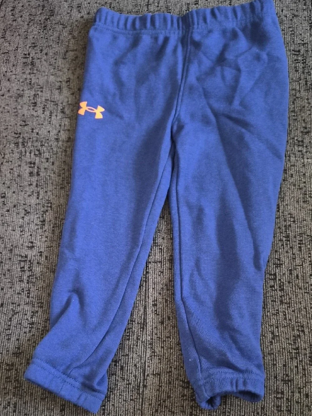 Under Armour Orange and Blue Kids' Logo Sweat Set